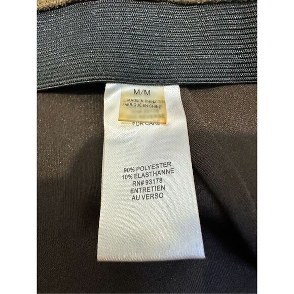 T Tahari women’s brown suede pencil skirt size Medium #41-1748 - Picture 4 of 5
